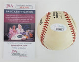 Ron Santo Signed NL William White Baseball (JSA COA) Cubs Hall of Fame 3rd Base