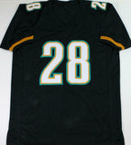 Fred Taylor Autographed Black Pro Style Jersey - Beckett W Auth *2