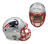 Sony Michel Signed New England Patriots Speed Authentic NFL Helmet with "SB LIII