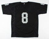 Ray Guy Signed Los Angeles Raiders Jersey (JSA Holo) 7xPro Bowl Punter / HOF 14