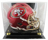 49ers Patrick Willis "3x Insc" Signed Flash F/S Speed Proline Helmet W/ Case BAS