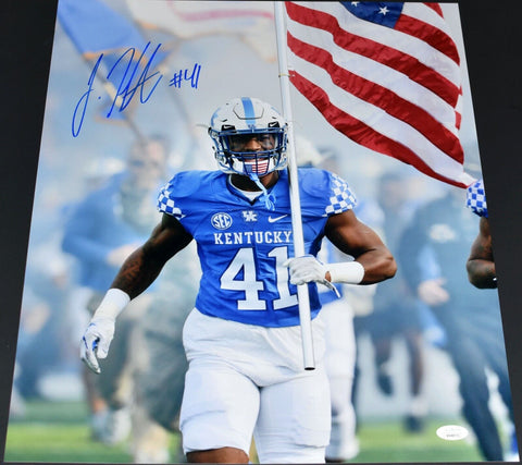 JOSH ALLEN AUTOGRAPHED SIGNED KENTUCKY WILDCATS 16x20 PHOTO JSA