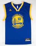 David Lee Signed Golden State Warriors Adidas Replica Jersey (JSA COA)2015 Champ