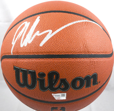 Victor Wembanyama Autographed Official NBA Wilson Basketball - Fanatics *Silver