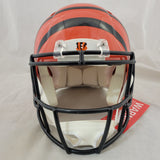 JAMARR CHASE SIGNED CINCINNATI BENGALS F/S SPEED AUTHENTIC HELMET BECKETT QR