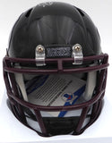 Johnny Manziel Autographed Texas A&M Mini Helmet (Smudged) Beckett C72813