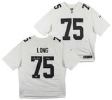 Raiders Howie Long "HOF 00" Signed White Nike Limited Jersey BAS Witnessed