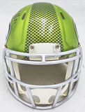 KAM CHANCELLOR AUTOGRAPHED SEAHAWKS FLASH GREEN MINI HELMET MCS HOLO 220827