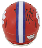 Clemson Trevor Lawrence Authentic Signed Speed Mini Helmet Autographed Fanatics