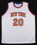 Kevin Knox Signed New York Knicks Jersey (JSA COA) 2018 1st Rd Pk / 9th Overall