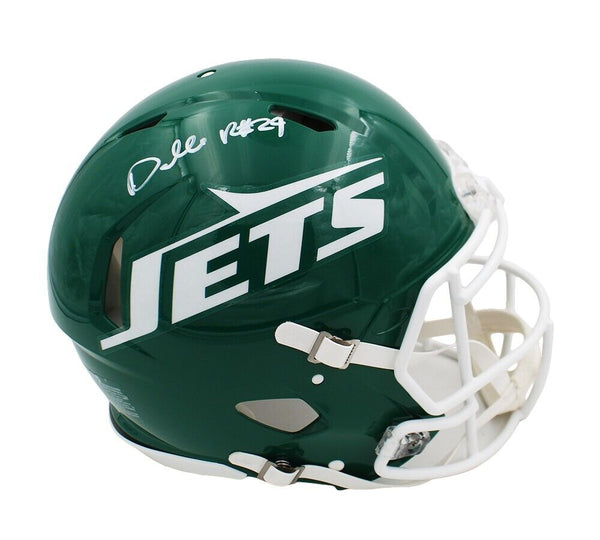 Darelle Revis Signed New York Jets Speed Authentic Throwback 1978-1989 NFL Hemet