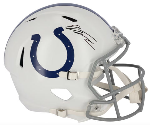 Jonathan Taylor Autographed Colts Full Size Speed Helmet Fanatics