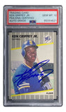 Ken Griffey Jr Signed Mariners 1989 Fleer #548 Rookie Card PSA/DNA Gem MT 10