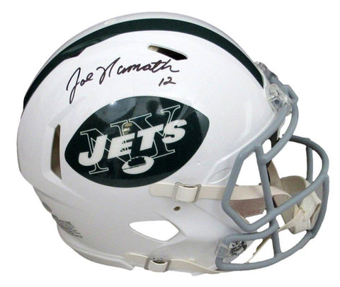 Joe Namath HOF Autographed Full Size Authentic New York Jets Football Helmet JSA