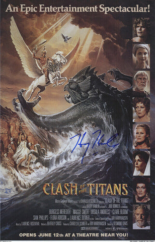 Harry Hamlin Signed Clash Of The Titans 11x17 Poster - (SCHWARTZ SPORTS COA)