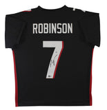 Bijan Robinson Authentic Signed Black Pro Style Jersey BAS Witnessed