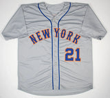 Cleon Jones Signed New York Mets Jersey "69 W.S.C." (JSA COA) 1969 Amazin' Mets