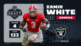 Zamir White Signed Las Vegas Raiders Jersey (Beckett) Ex Georgia Bulldog R.B