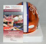 BRIAN DAWKINS AUTOGRAPHED SIGNED CLEMSON TIGERS CHROME SPEED MINI HELMET JSA