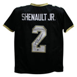 Laviska Shenault Autographed/Signed College Style Black XL Jersey Beckett 34814