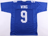 Brad Wing Signed New York Giants Jersey (JSA COA) Punter