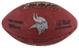 Vikings Randy Moss Signed Official "The Duke" Team Showcase Nfl Football BAS Wit