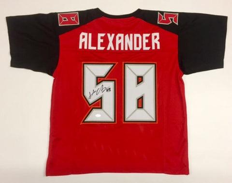 Kwon Alexander Signed Buccaneers Jersey (JSA COA) Tampa Bay All Pro Linebacker