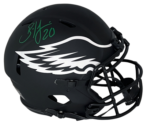 BRIAN DAWKINS SIGNED PHILADELPHIA EAGLES ECLIPSE AUTHENTIC SPEED HELMET BECKETT