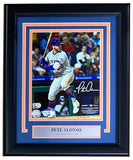 Pete Alonso Signed Framed 8x10 New York Mets Photo Fanatics