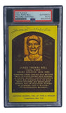 Cool Papa Bell Signed 4x6 Homestead Grays HOF Plaque Card PSA/DNA 85026255