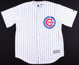 Ben Zobrist Signed Chicago Cubs Jersey (Schwartz COA) 2015 &16 World Champion