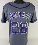 Nolan Arenado Signed Colorado Rockies Jersey (JSA COA) 8xAll Star 3rd Baseman