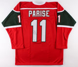 Zach Parise Signed Wild Jersey (Beckett) Playing career 2005-present