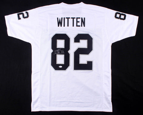 Jason Witten Signed Las Vegas Raiders Jersey (Beckett COA) Ex Cowboys All Pro TE