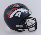 Terrell Davis Signed Denver Broncos Full Size Helmet Inscrbd "HOF 17" (JSA COA)