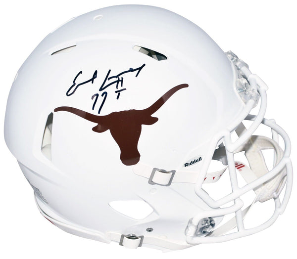 EARL CAMPBELL SIGNED TEXAS LONGHORNS AUTHENTIC SPEED HELMET BECKETT W/ HT 77