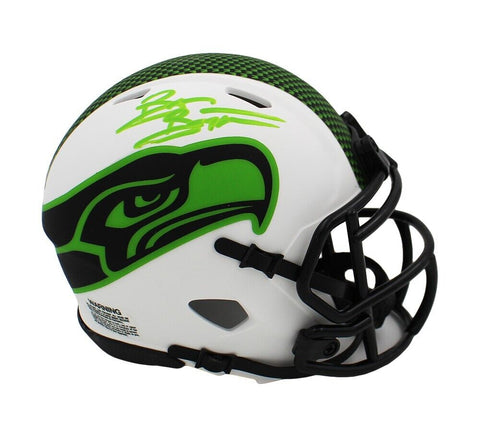 Brian Bosworth Signed Seattle Seahawks Speed Lunar NFL Mini Helmet