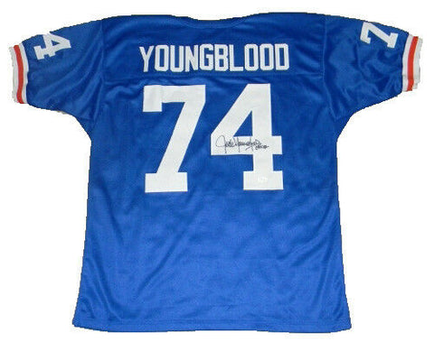 JACK YOUNGBLOOD AUTOGRAPHED SIGNED FLORIDA GATORS #74 THROWBACK JERSEY JSA