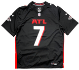 Bijan Robinson Atlanta Falcons Signed Black Nike Game Jersey BAS Beckett