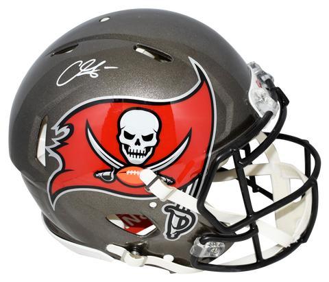 CHRIS GODWIN SIGNED TAMPA BAY BUCCANEERS AUTHENTIC SPEED HELMET BECKETT