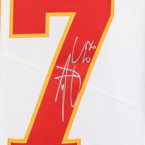 Framed Travis Kelce Kansas City Chiefs Autographed White Nike Limited –  Super Sports Center