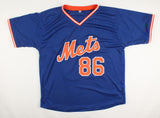 Ray Knight Signed New York Met 1986 World Series MVP Jersey (Steiner) 1986 Champ