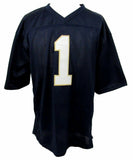 Lou Holtz Signed Fighting Irish Jersey (JSA COA) Notre Dame 1988 National Champs