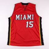 Mario Chalmers Signed Miami Heat Red Jersey Inscribed "2x NBA Champ" (JSA COA)