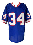 Thurman Thomas Buffalo Signed Blue Football Jersey BAS ITP