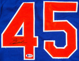 Zack Wheeler Signed New York Mets Jersey (Beckett COA) Current Phillies Starter