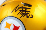 Najee Harris Autographed Steelers F/S Flash Speed Authentic Helmet-Fanatics