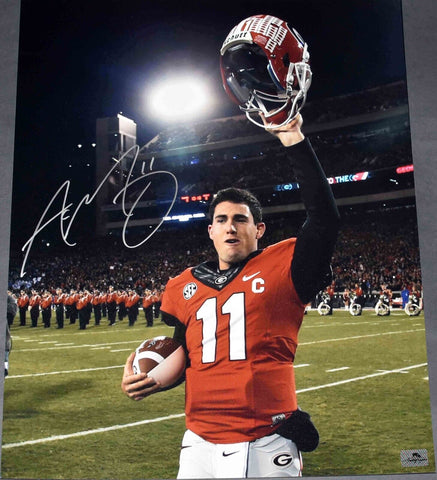 AARON MURRAY SIGNED AUTOGRAPHED GEORGIA BULLDOGS 16x20 PHOTO COA