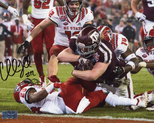 CULLEN GILLASPIA SIGNED AUTOGRAPHED TEXAS A&M AGGIES 8x10 PHOTO COA