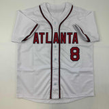 Autographed/Signed Javy Lopez Atlanta White Baseball Jersey JSA COA